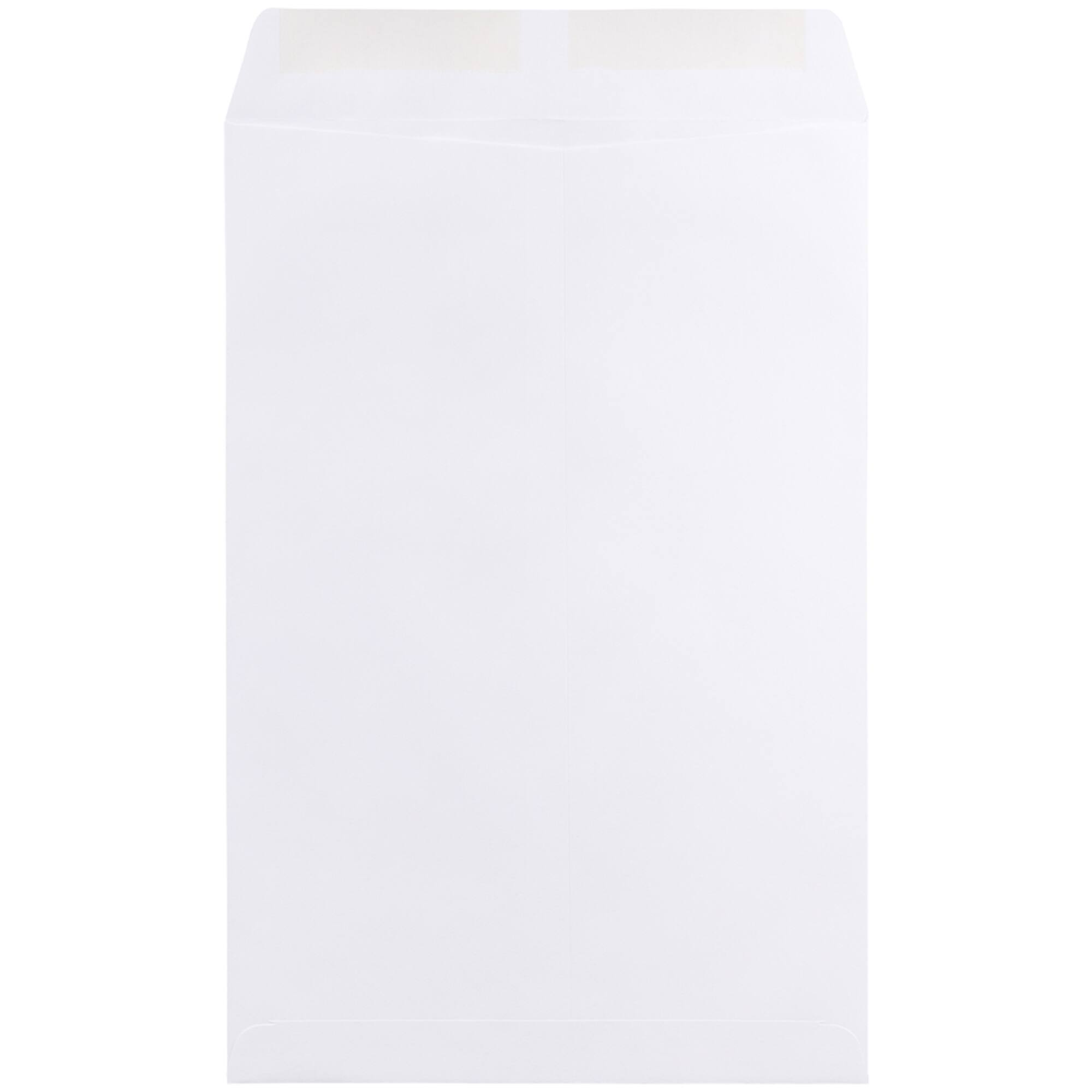 JAM Paper 10" x 15" White Open End Catalog Envelopes